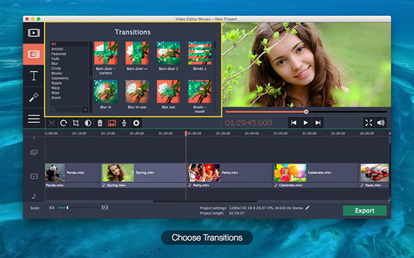 Video Editor Movavi Mac版 3.0