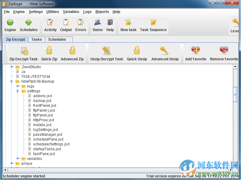 HiTek Software ZipCrypt(文件加密软件) 11.09 特别版