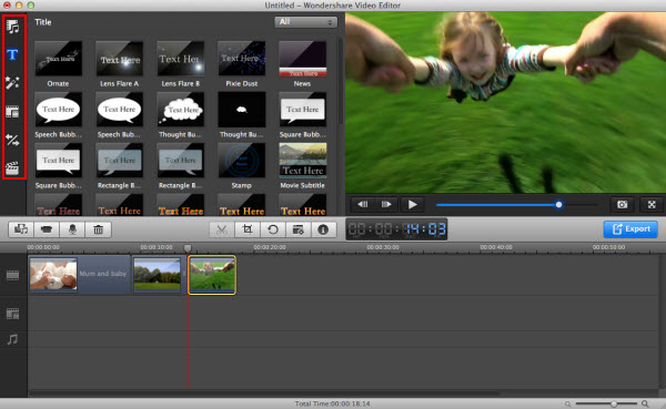 Video Editor for Mac版 3.0