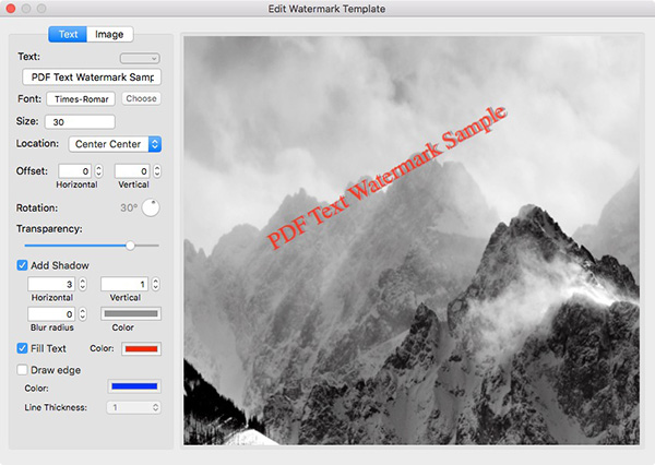 Star PDF Watermark Mac版 1.8.4