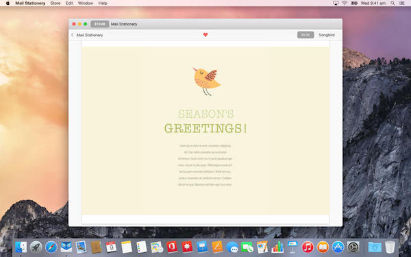 Mail Stationery for mac版 2.2.4