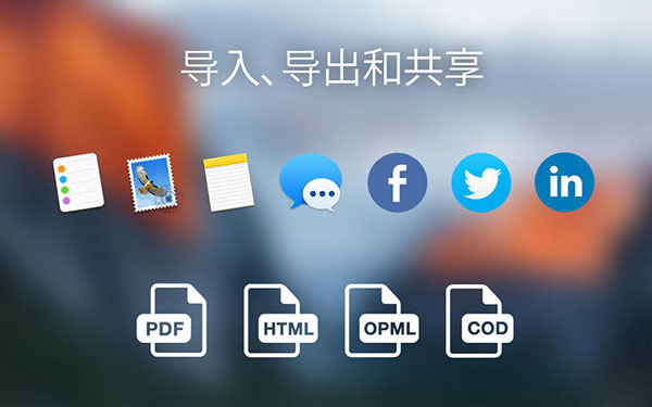 Cloud Outliner 2 Pro Mac版 2.0