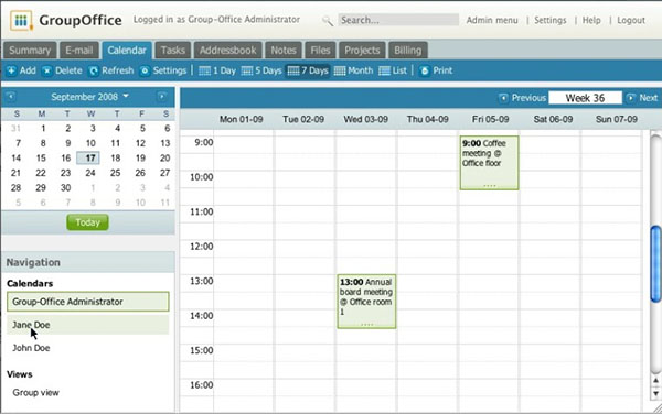Group Office Mac版 6.2.3