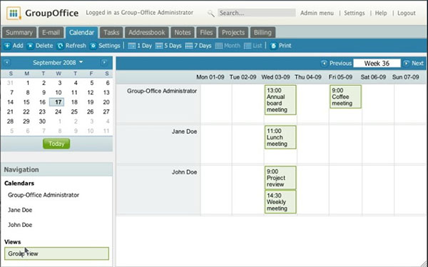 Group Office Mac版 6.2.3