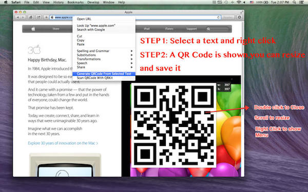二维码生成器Mac版 1.1