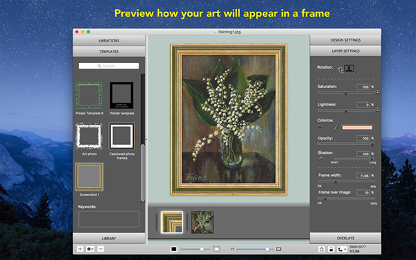 ImageFramer(MAC图像处理软件) 3.4 Mac版