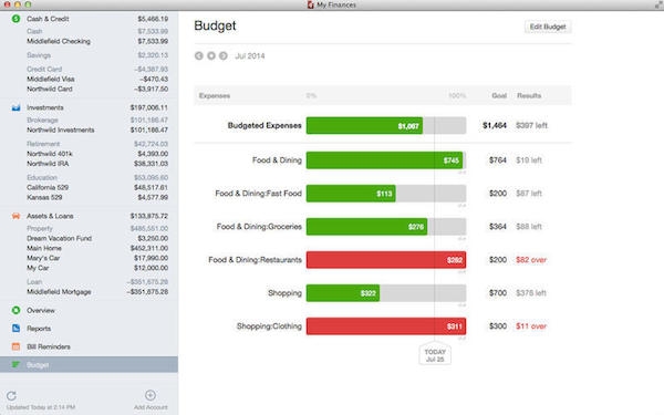 Quicken 2016 Mac版 3.0.3