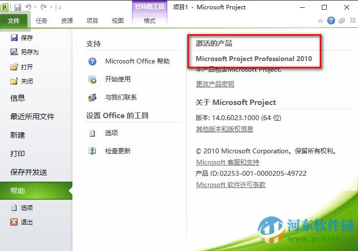 Microsoft Project 2010(附安装教程) 免费版