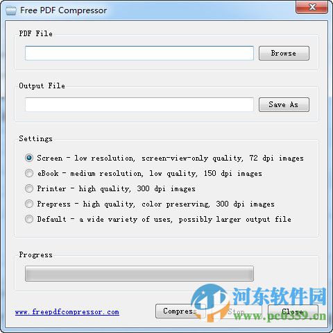 Free PDF Compressor 1.1 官方版