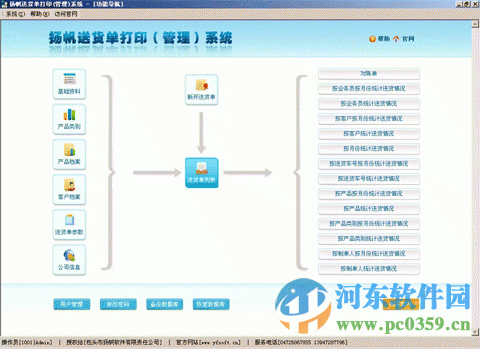 扬帆送货单打印系统 2016 免费版