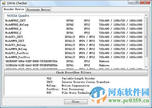 dxva checker(CPU信息监测) 3.14.0 绿色版