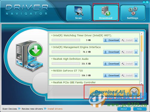 driver navigator(驱动更新) 附注册码 3.4.5.4275 最新免费版