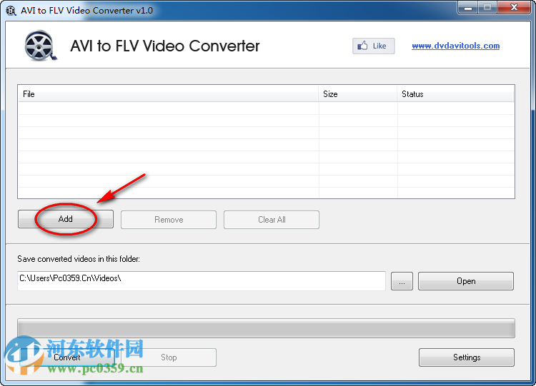 avi转flv格式转换器(AVI to FLV Video Converter) 1.0 免费版