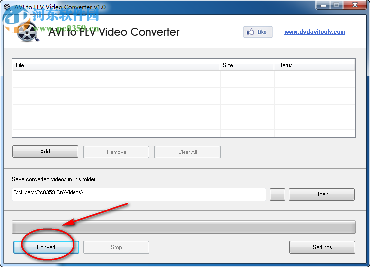 avi转flv格式转换器(AVI to FLV Video Converter) 1.0 免费版