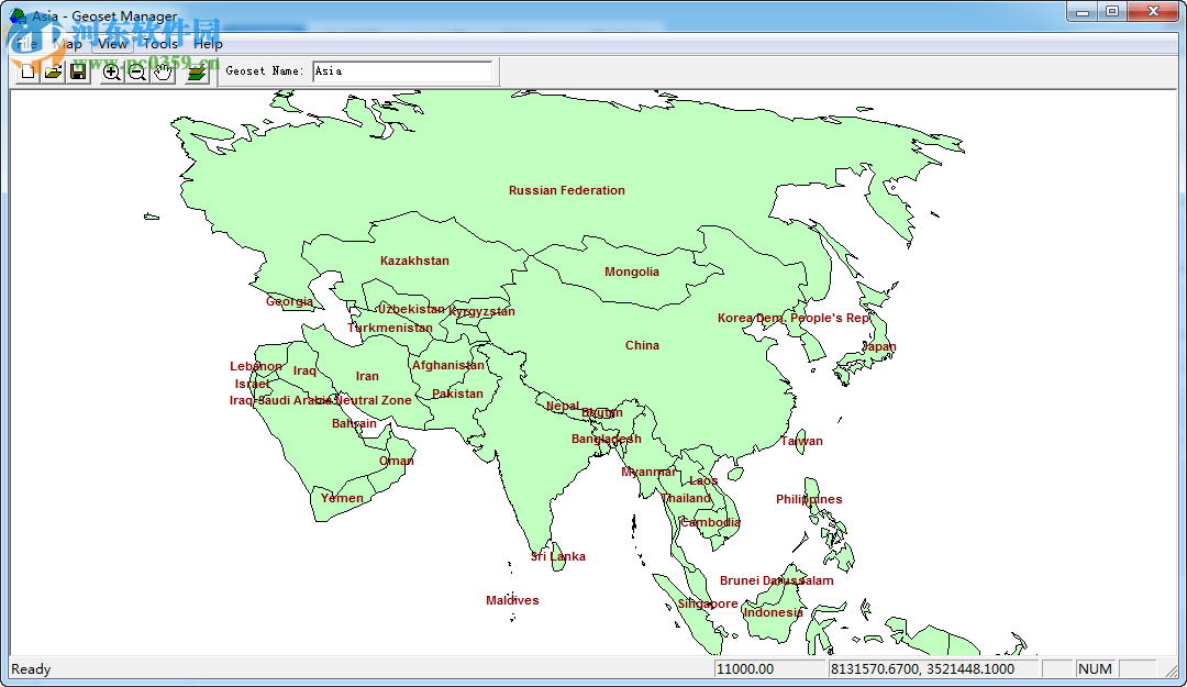 mapinfomapx(地图绘制控件) 5.0 免费版