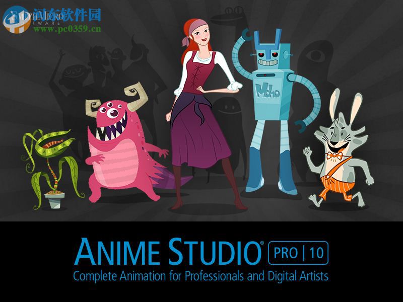 anime studio pro (2D动画制作软件)下载 附注册码 10.1.1 汉化中文版