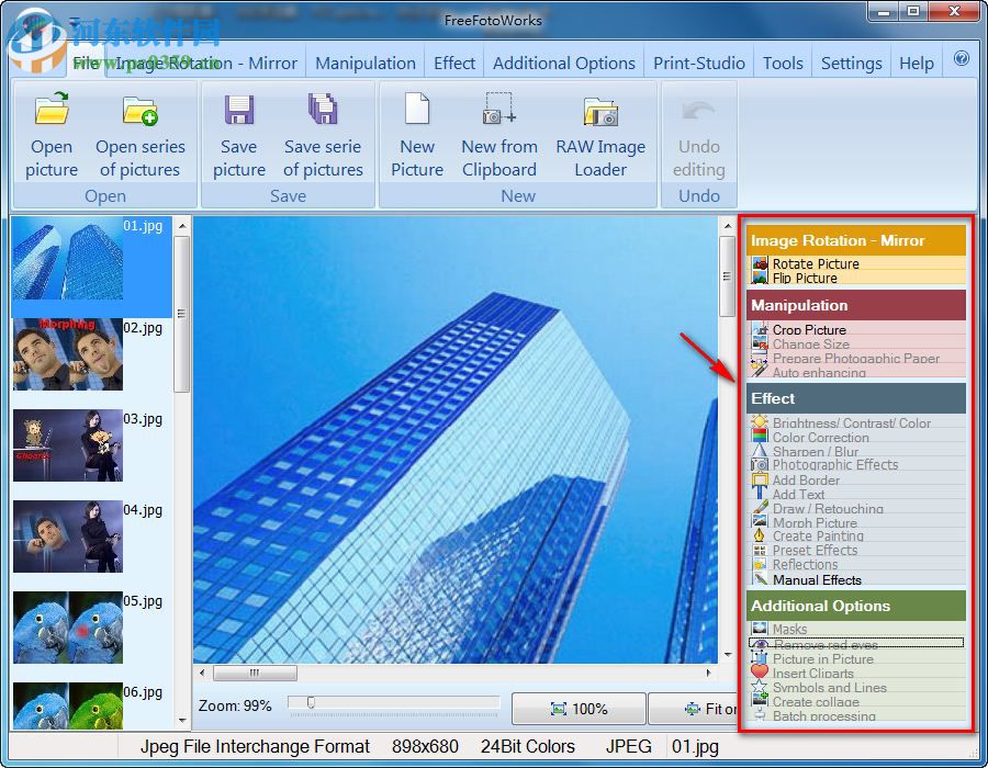 FreeFotoWorks(图像编辑) 19.0.4 免费版