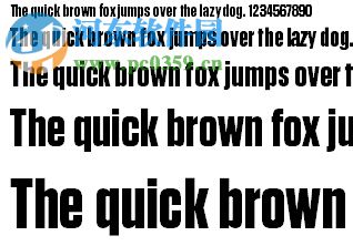 tungsten bold字体 2016 官方版