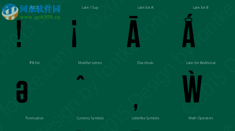 tungsten bold字体 2016 官方版