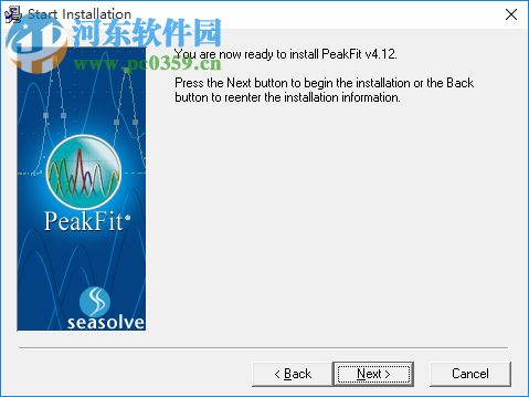 谱峰拟合软件Systat PeakFit 4.12.00 免费版