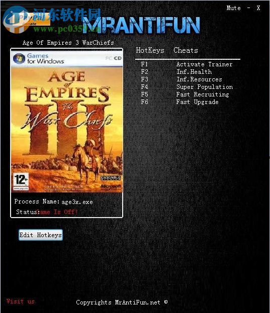 帝国时代3全版本通用修改器下载 绿色免费版