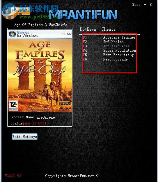 帝国时代3全版本通用修改器下载 绿色免费版