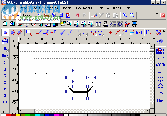 Chemsketch下载(化学绘图工具) 12.0 官方版