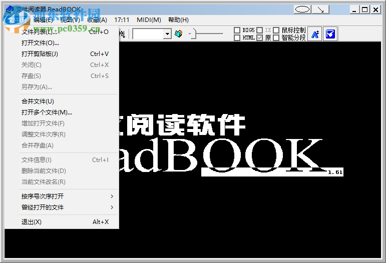 ReadBook阅读器绿色版(附注册码) 1.63 绿色特别版
