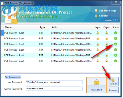 PDF批量加密解密软件 2.0.1 最新版