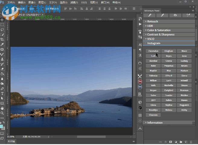 millenium photoshop panel 中文版 支持cc2017