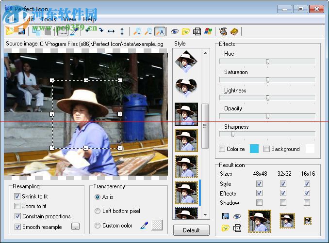 perfecticon汉化版(<a href=/zt/ico/ target=_blank class=infotextkey>ico图标</a>制作)下载 2.41 免费版