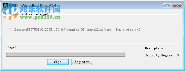 <a href=/s/huaidaoxiufu/ target=_blank class=infotextkey>硬盘坏道</a>修复软件(Wipe Bad Disk)下载 1.4  免费版