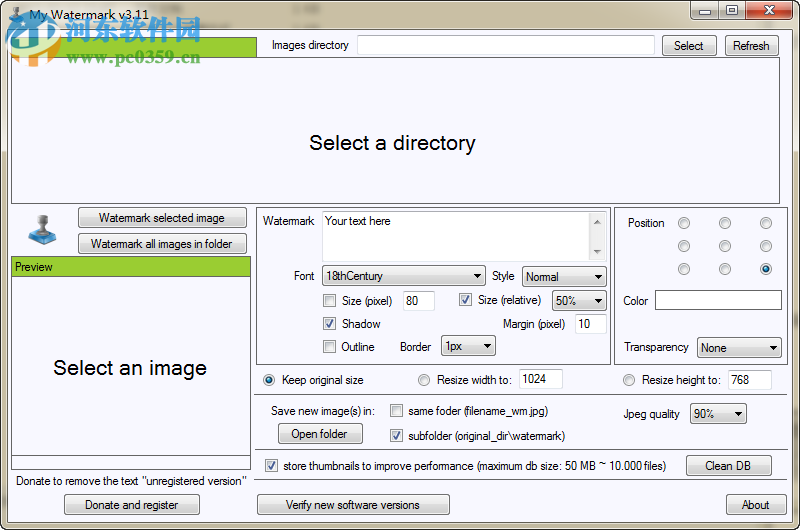 My Watermark(批量添加水印软件) 3.1.1 免费绿色版