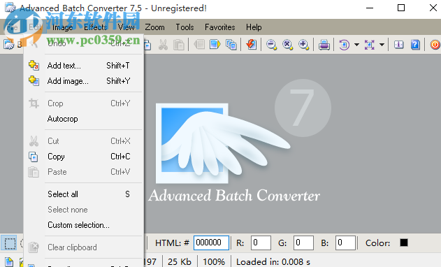 图片格式转换器(advanced batch converter) 7.5 免费版