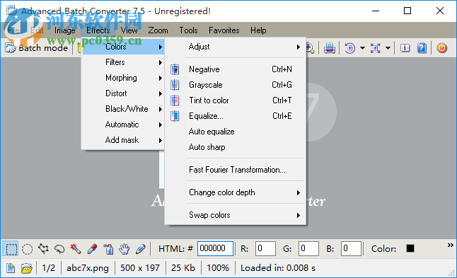 图片格式转换器(advanced batch converter) 7.5 免费版
