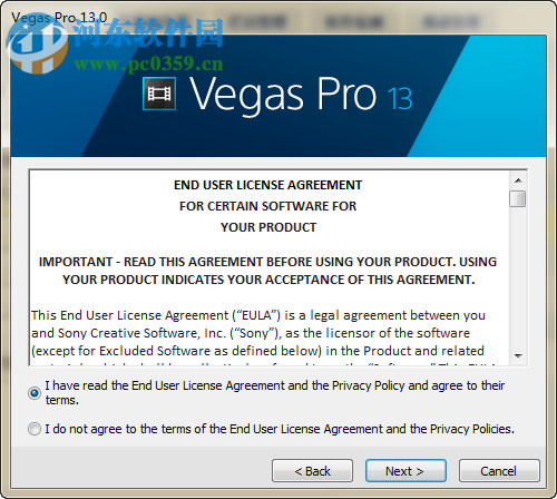 Vegas Pro 9.0 32/64位 免费版
