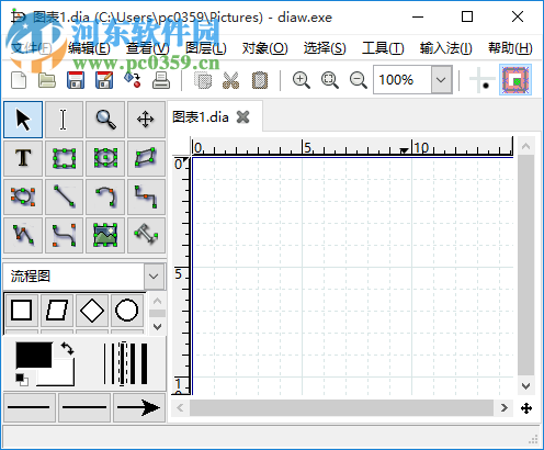 Dia Diagram Editor(流程图绘制软件) 0.97.2 中文版