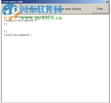 TeXsWord(Word公式编辑器插件) 0.8 官方版