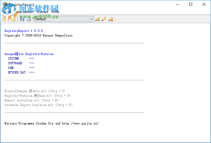 注册表安装的软件(RegistryReport) 1.5 最新免费版