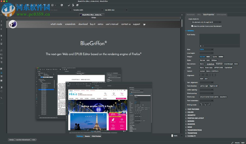 bluegriffon 下载(附使用教程) 1.51 中文版
