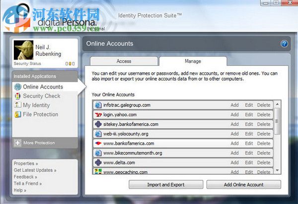 digitalpersona fingerprint suite(指纹识别器) 4.1.1 官方版