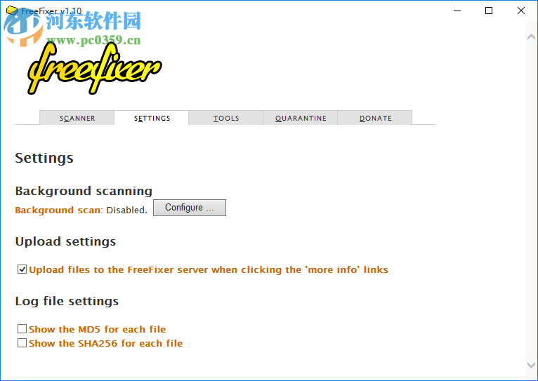 FreeFixer(清除工具) 1.17 免费版