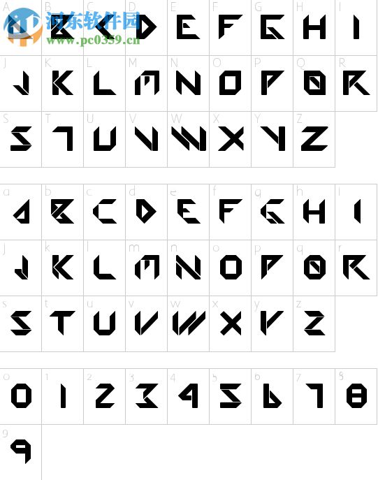 amputa bangiz字体 中文免费版