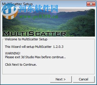 MultiScatter For Max2012 (场景渲染插件) 官方版