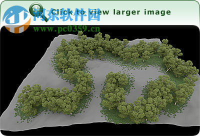 MultiScatter(3dsMax大型场景渲染插件) 2014 免费版