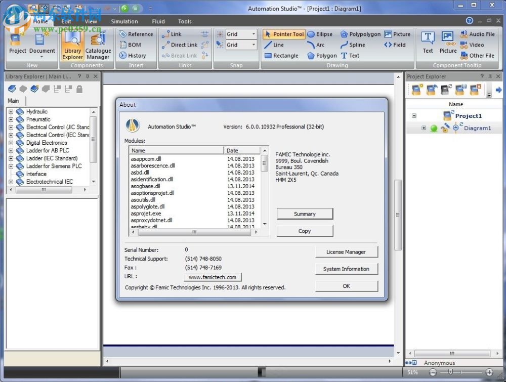automation studio (电路仿真模拟软件) 5.6 官网汉化免费版