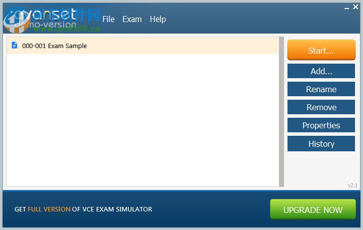 Visual CertExam 2.1下载(VCE题库打开软件) 注册版
