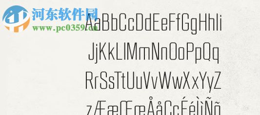 广告英文字体 2017 官方版