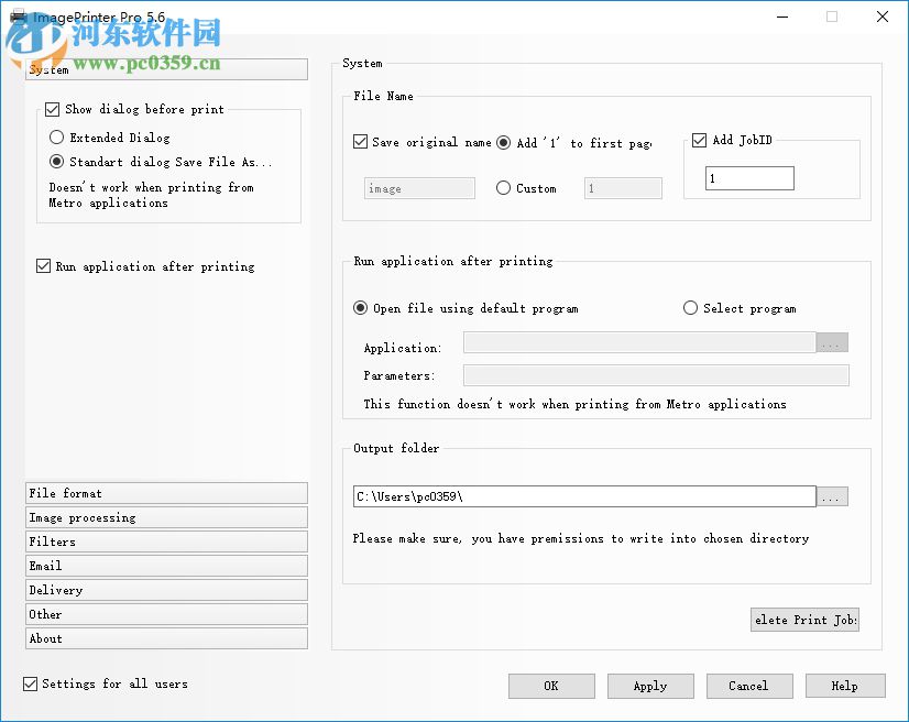 虚拟打印机Image Printer Pro 5.6 免费版