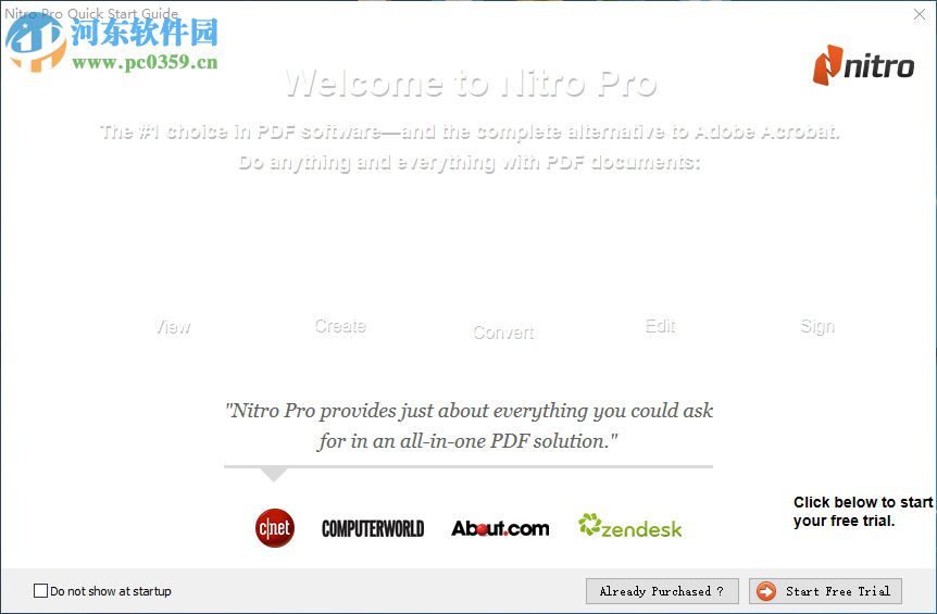 Nitro PDF Pro 9下载(32位/64位) 9.0.2.38 汉化绿色版